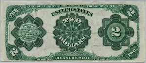 image for: FR. 357 1891 $2 Treasury Note PMG Very Fine 35 EPQ
