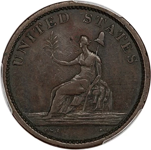 image for: 1783 Washington Copper PCGS XF40 (Military, Large Bust)