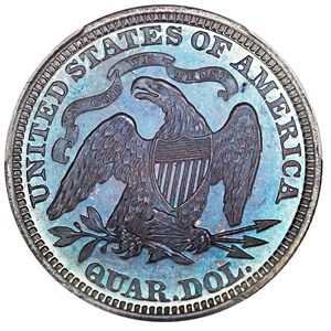 image for: 1866 25c PCGS/CAC Proof 65 (Motto)