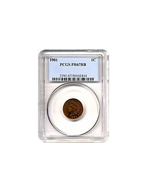 image for: 1901 1c PCGS Proof 67 RB