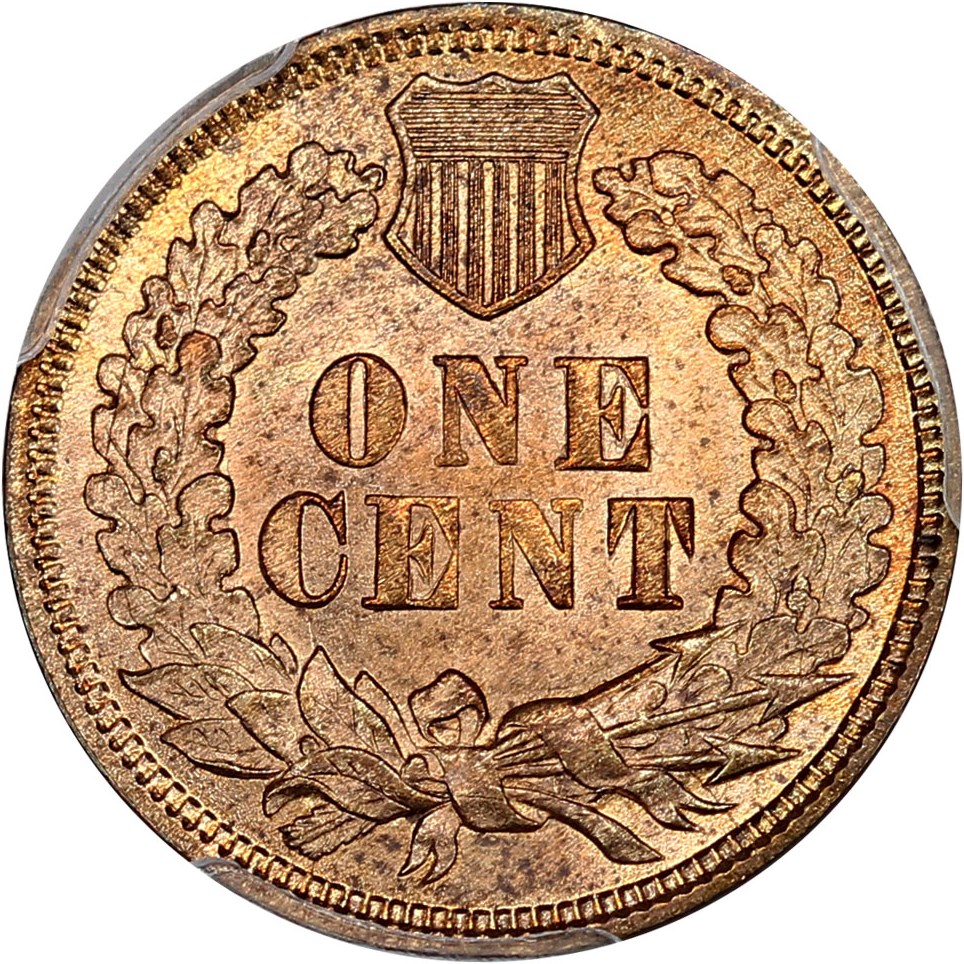 image for: 1871 1c PCGS MS64 RD
