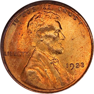 image for: 1923 1c NGC MS67 RD