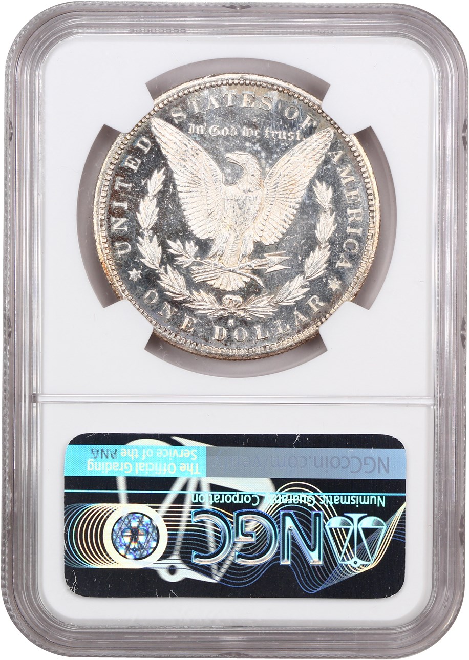 image for: 1887-S $1 NGC MS62 (VAM-4, Doubled Date)
