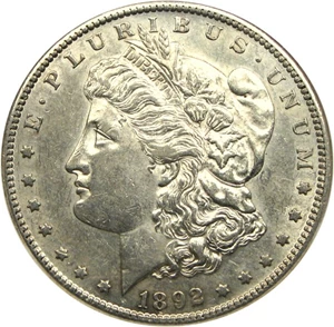 image for: 1892-S $1 NGC AU58