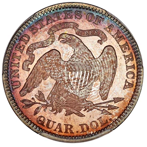image for: 1889 25c PCGS Proof 67