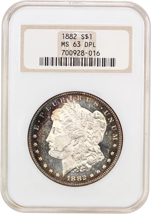 image for: 1882 $1 NGC MS63 DMPL (OH)