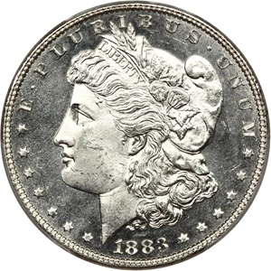 image for: 1883 $1 PCGS MS65 PL