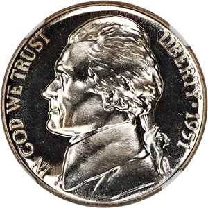 image for: 1951 5c NGC Proof 68