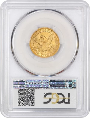 image for: 1860-S $5 PCGS AU58