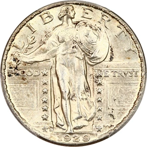 image for: 1929-D 25c PCGS/CAC MS63 FH