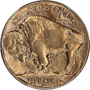 image for: 1935-D 5c PCGS AU Details (Cleaned)