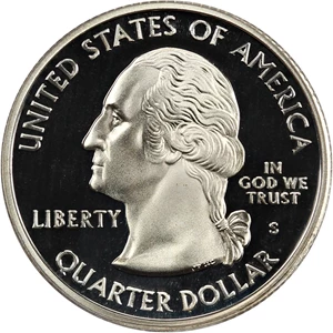 image for: 2003-S Maine 25c PCGS Proof 69 DCAM (Silver)