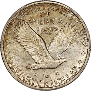 image for: 1919-S 25c PCGS AU58 FH