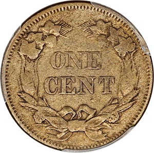 image for: 1858 Flying Eagle 1c PCGS VF Details (Small Letters, Cleaned)