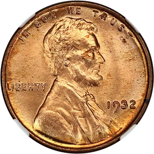 image for: 1932 1c NGC MS65 RB