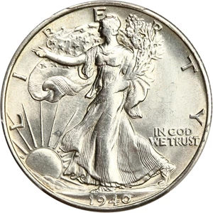 image for: 1940-S 50c PCGS UNC Details (Cleaned)