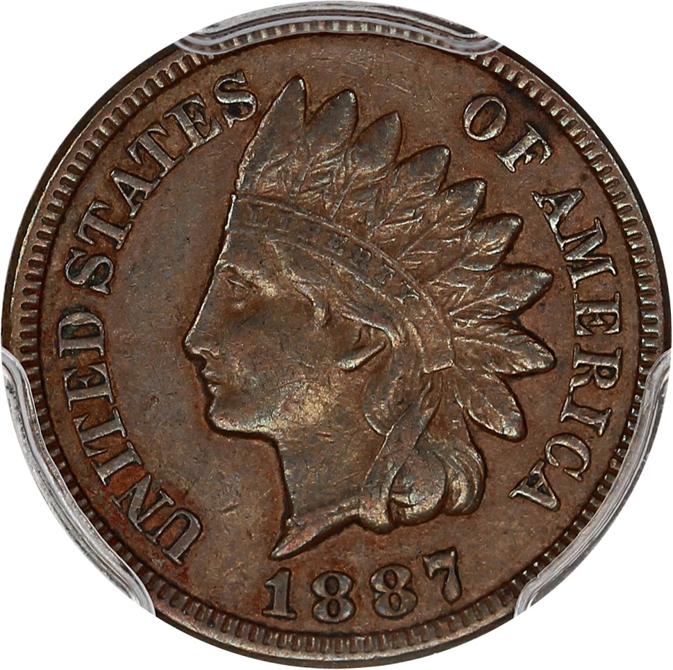image for: 1887 1c PCGS XF40 