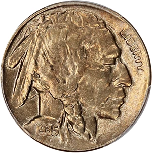 image for: 1935-D 5c PCGS AU Details (Cleaned)