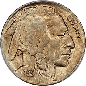 image for: 1935-D 5c PCGS AU Details (Damage)