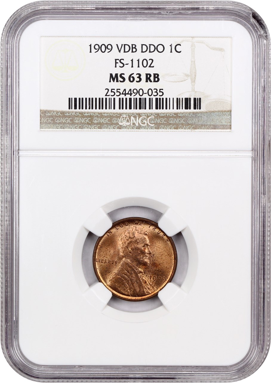 image for: 1909 VDB 1c NGC MS63 RB (Doubled Die Obverse, FS-1102)