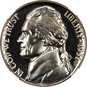 image for: 1951 5c NGC Proof 68