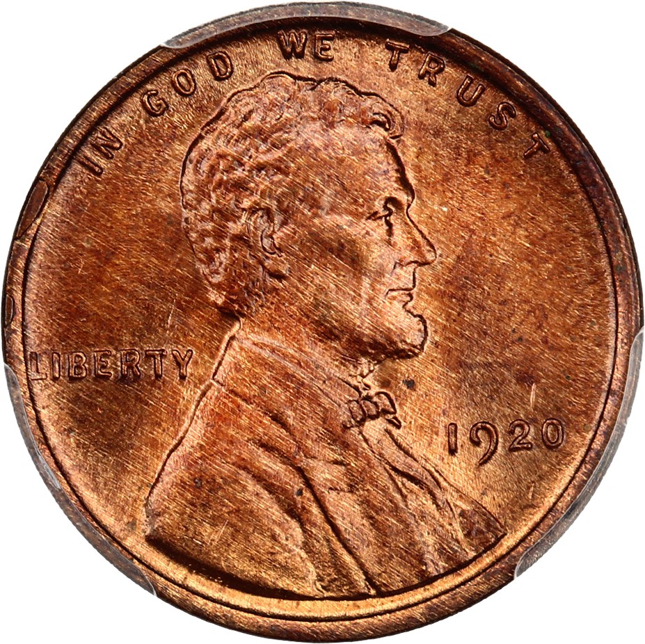 image for: 1920 1c PCGS MS64 RB