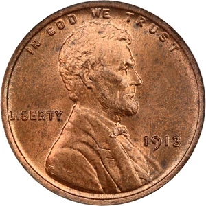 image for: 1913 1c NGC MS64 RB