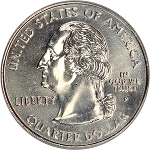 image for: 2002-P Louisiana 25c PCGS MS66