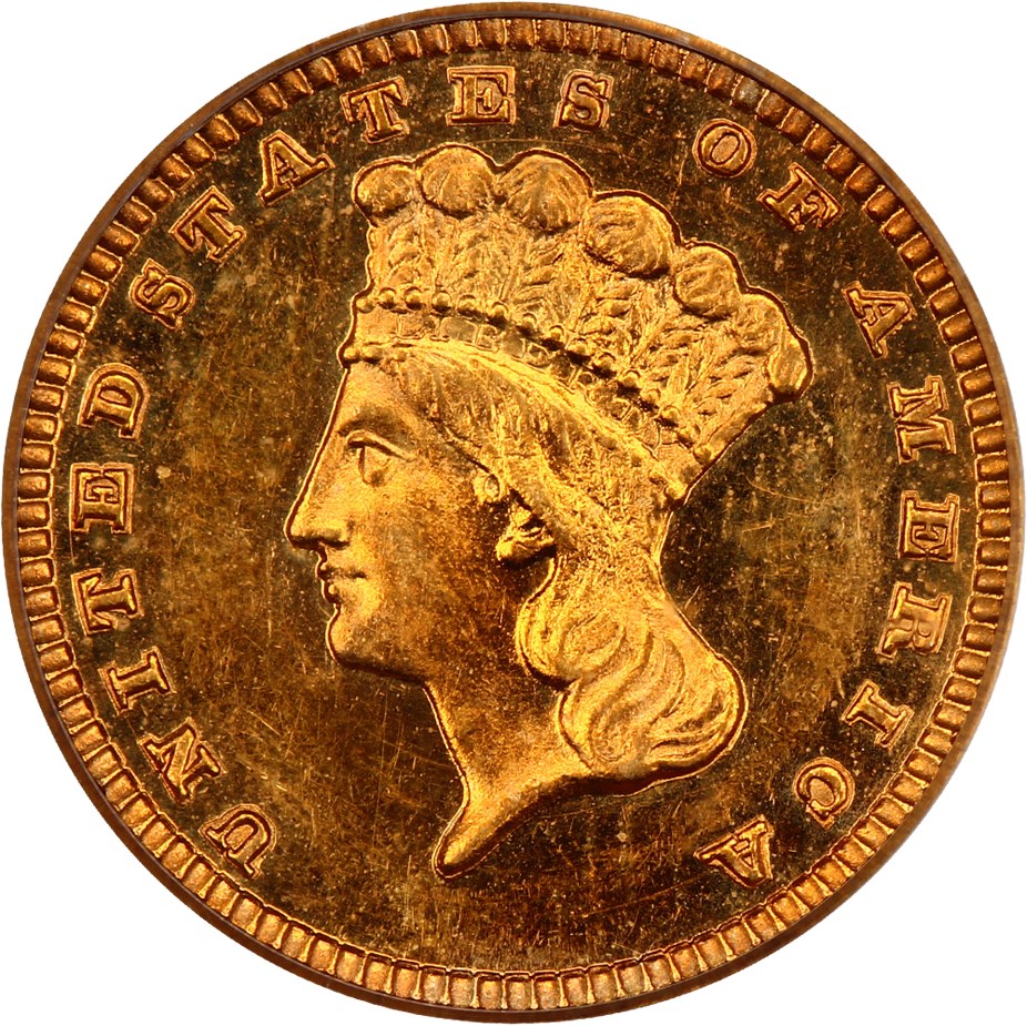 image for: 1884 G$1 PCGS/CAC Proof 63 (OGH)