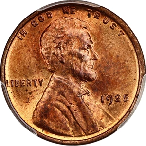 image for: 1925 1c PCGS MS64 RB