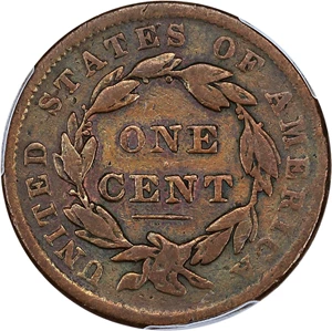 image for: 1838 1c PCGS Fine Details (Scratch)