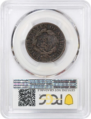image for: 1831 1c PCGS Fine Details (Large Letters, Environmental Damage)