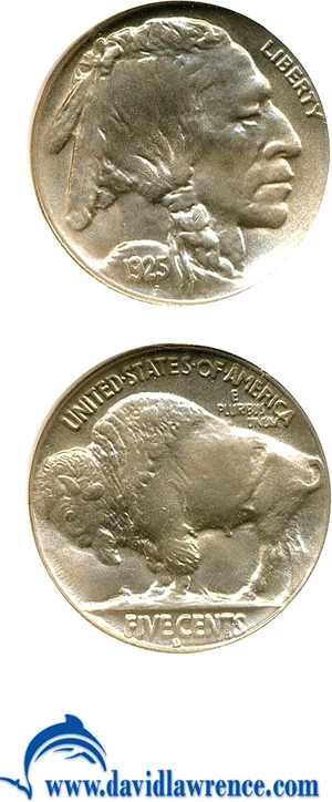 image for: 1925-D 5c NGC MS66