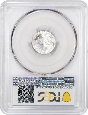 image for: 1946 10c PCGS UNC Details (Wheel Mark)