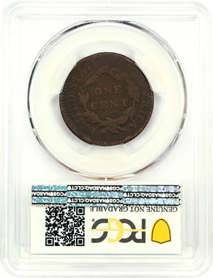 image for: 1817 1c PCGS Good Details (15 Stars, Environmental Damage)
