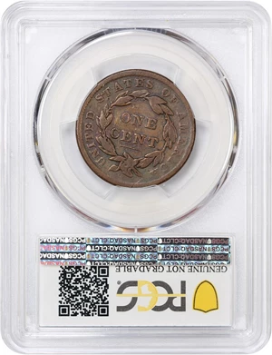 image for: 1838 1c PCGS Fine Details (Scratch)