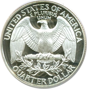 image for: 1995-S 25c Silver PCGS Proof 68 DCameo