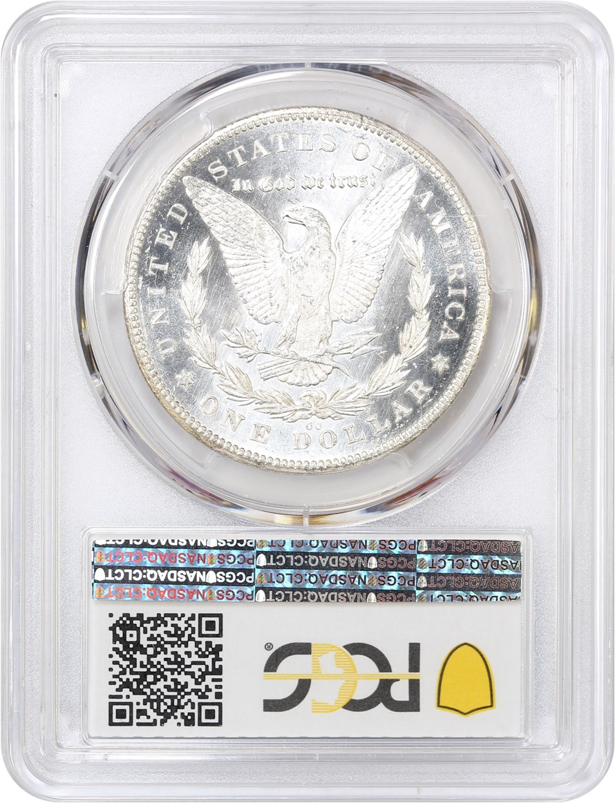 image for: 1878-CC $1 PCGS MS65 PL (VAM-11 Lines in Wing)