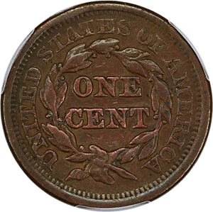 image for: 1851 1c PCGS VF Details (Cleaned)