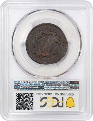 image for: 1834 1c PCGS Good Details (Large 8, Small Stars, Medium Letters, Damage)