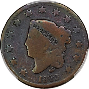 image for: 1829 1c PCGS Good-04 (Large Letters)