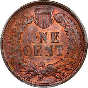 image for: 1893 1c PCGS MS65 RB