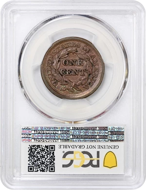 image for: 1851/81 1c PCGS XF Details (Cleaned)