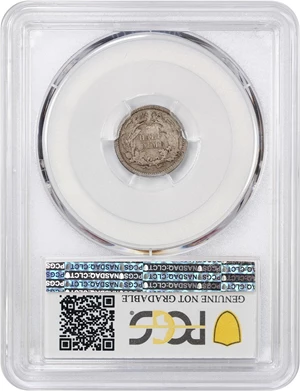 image for: 1865-S H10c PCGS Fine Details (Damage)