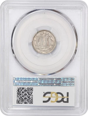 image for: 1873 3CN PCGS MS66 (Open 3)