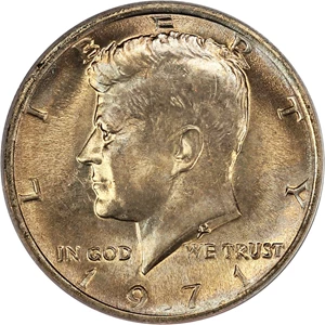 image for: 1971 50c PCGS MS66