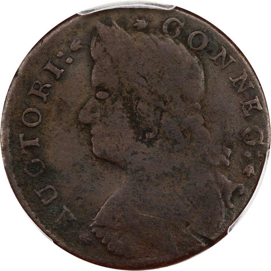 image for: 1787 Connecticut PCGS F12 (Draped Bust Left)