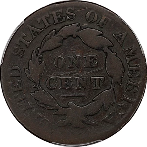 image for: 1825 1c PCGS Good Details (Scratch)