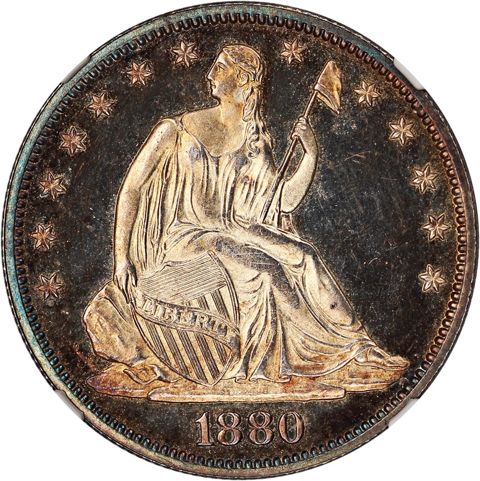 image for: 1880 50c NGC Proof 64 CAM