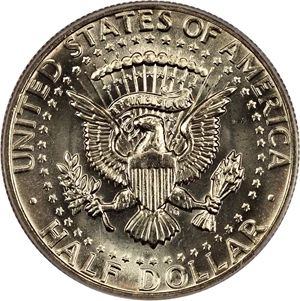 image for: 1974-D 50c PCGS MS66